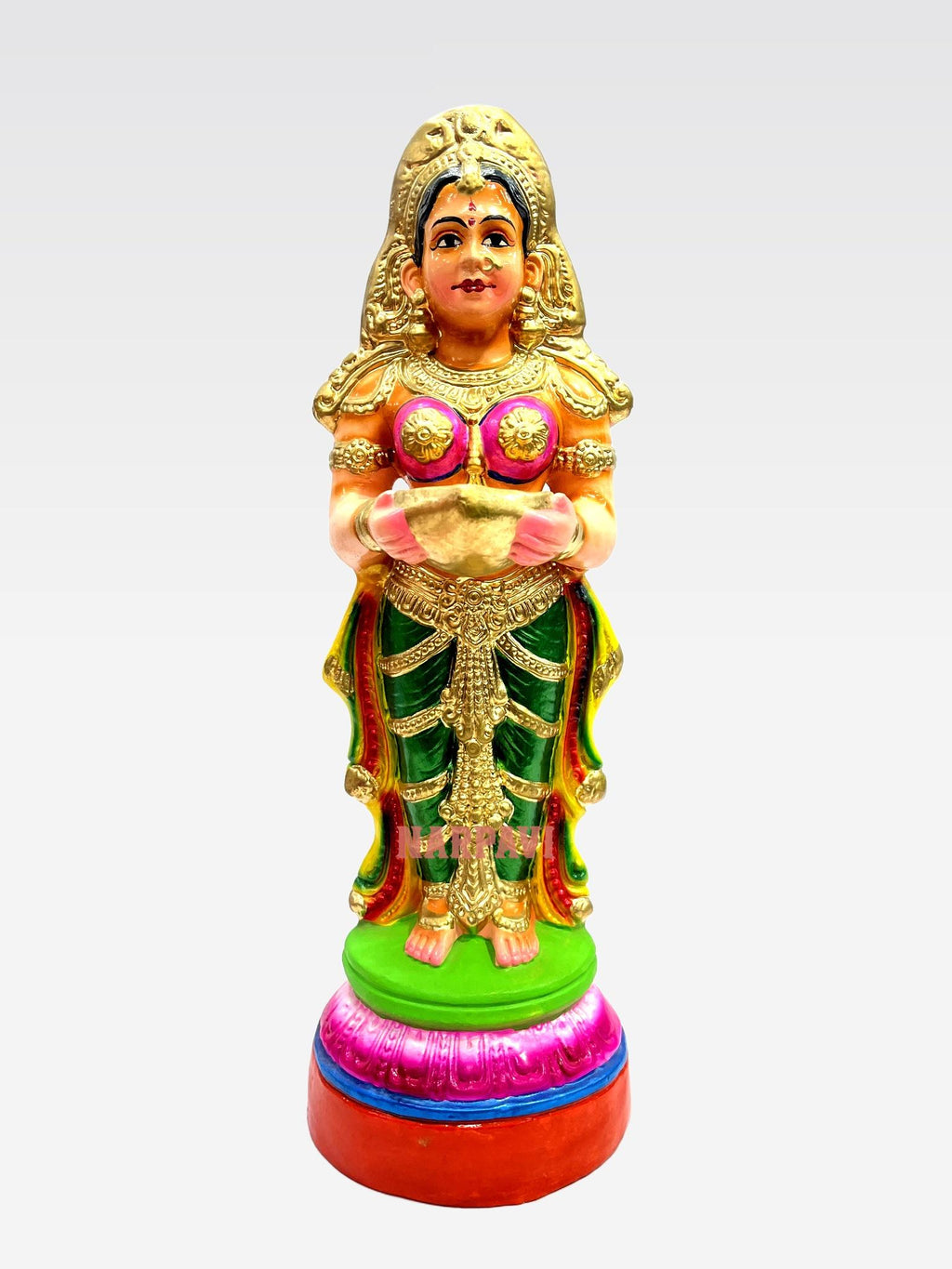 Paavai Vilaku Set 18"