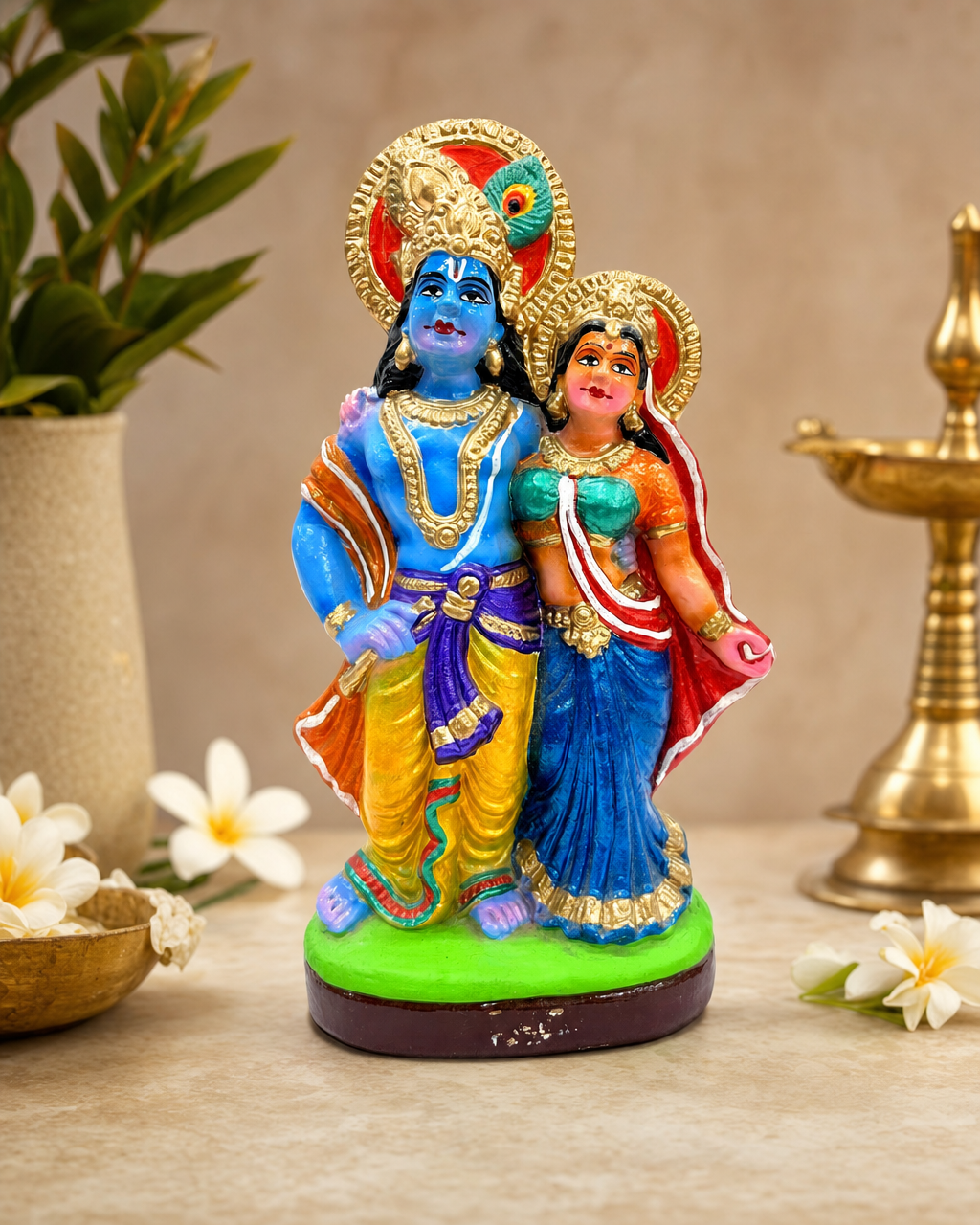 Radha Krishna 10"