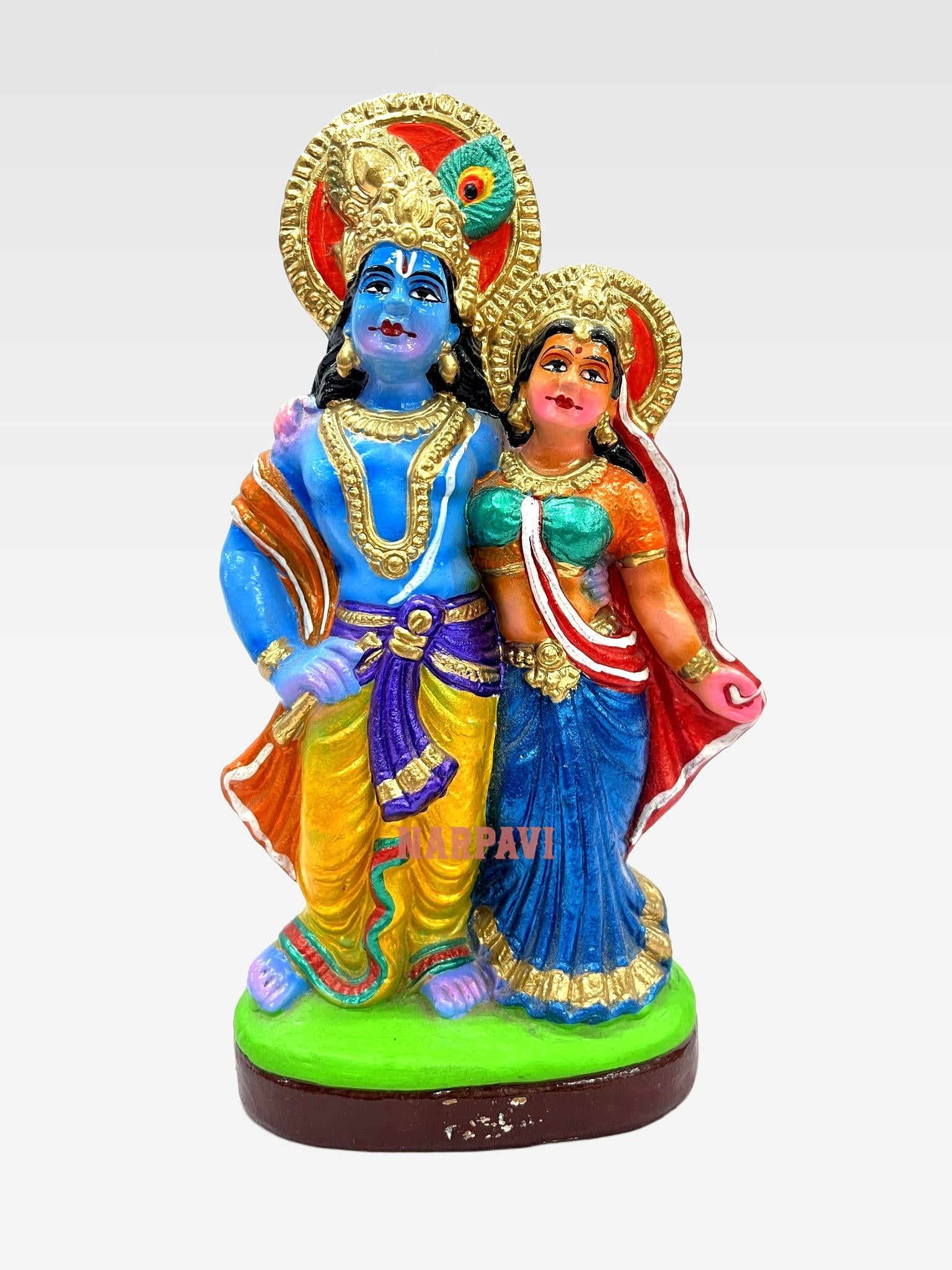 Radha Krishna 10"