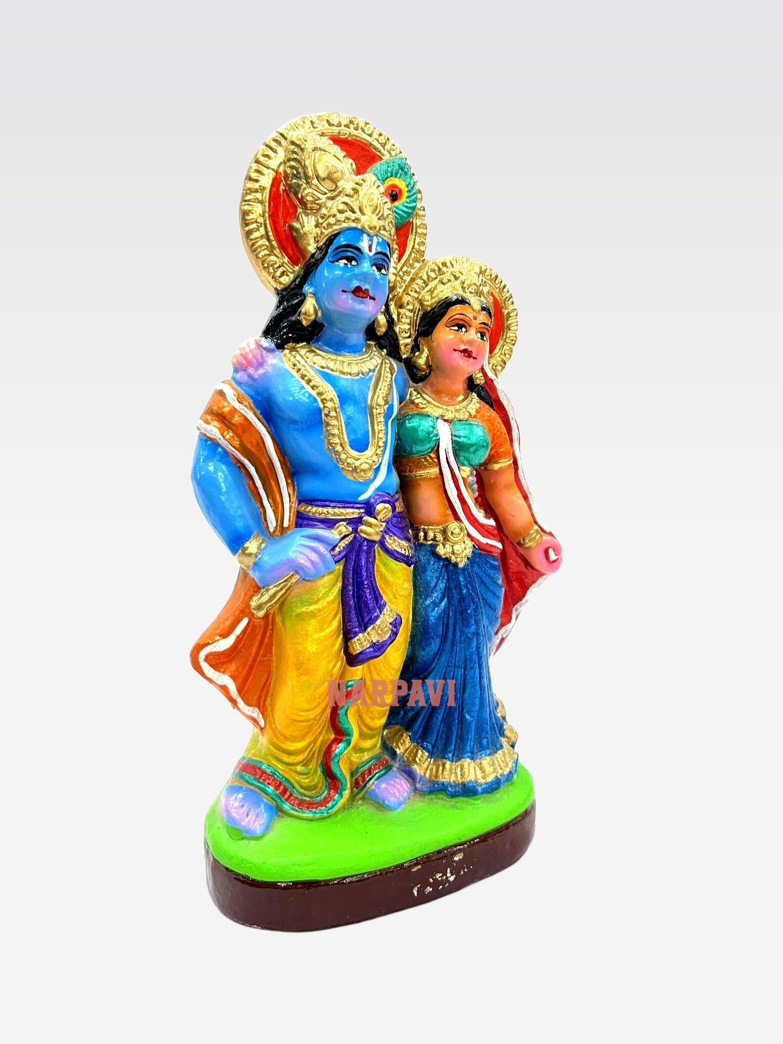 Radha Krishna 10"