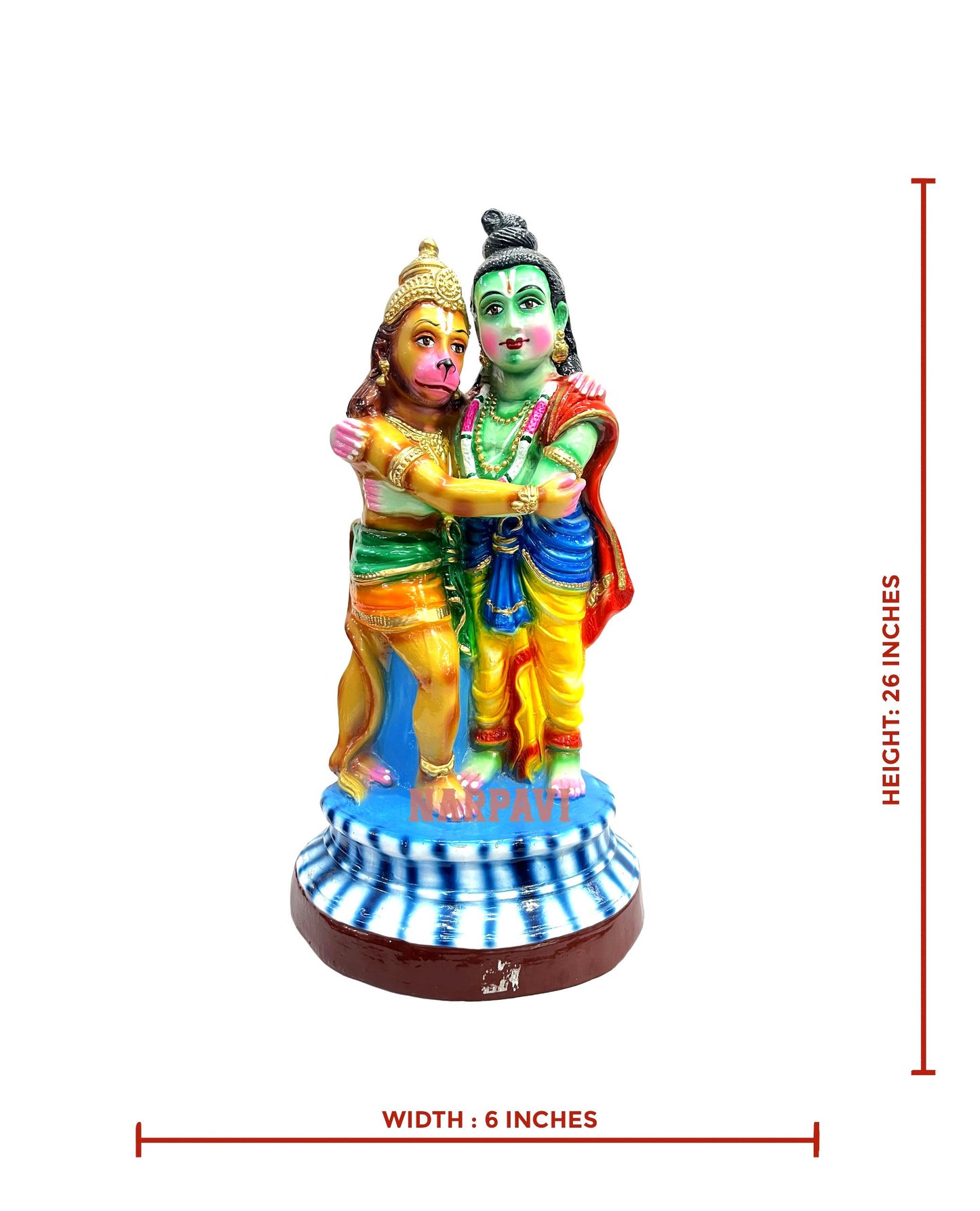 Ramar Hanuman 27"