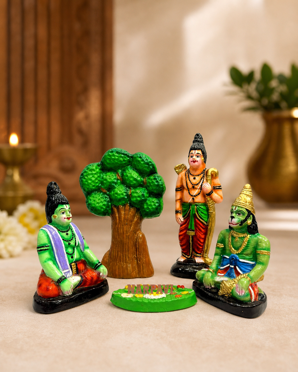 Ramar Hanuman Bhojanam Set