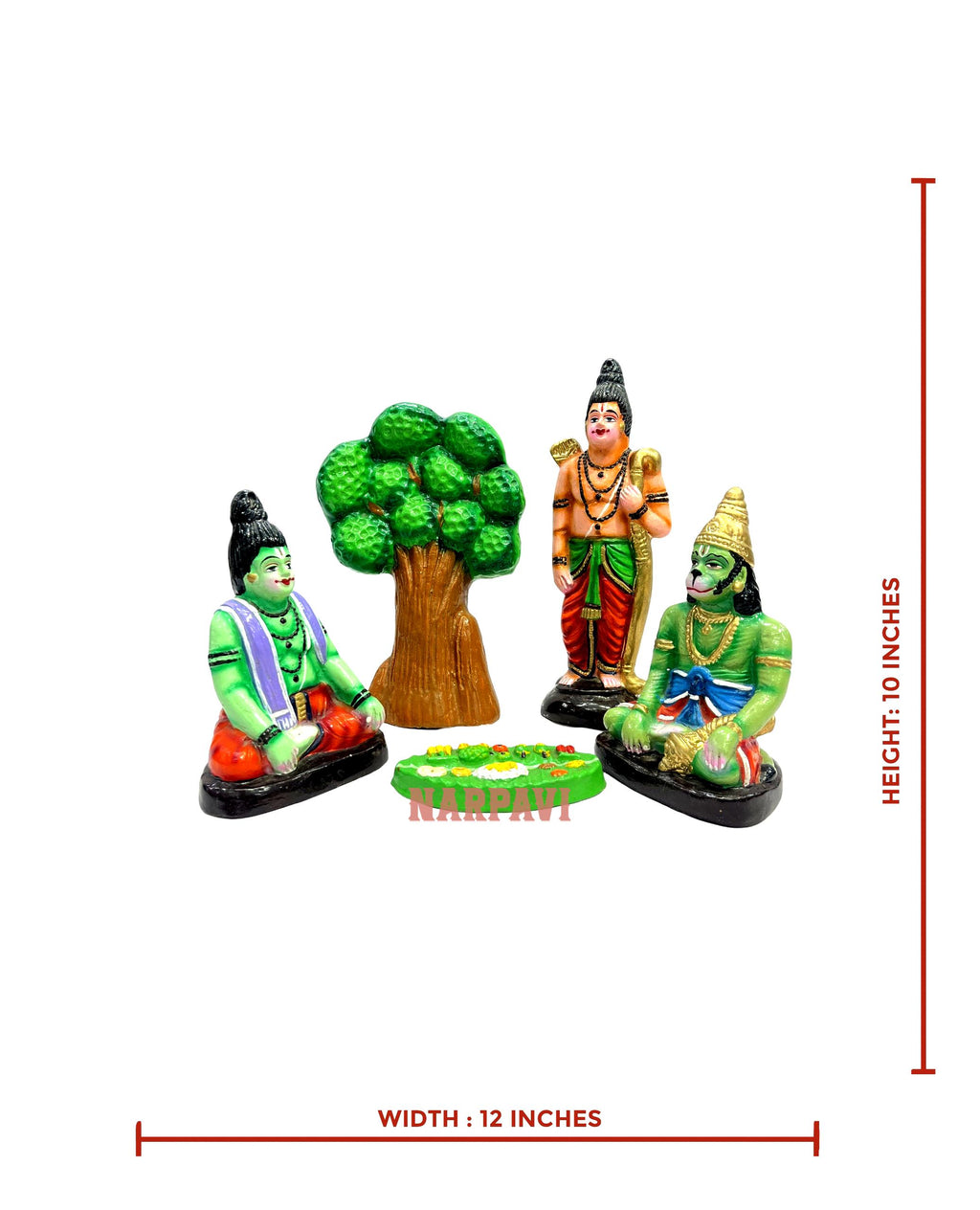 Ramar Hanuman Bhojanam Set