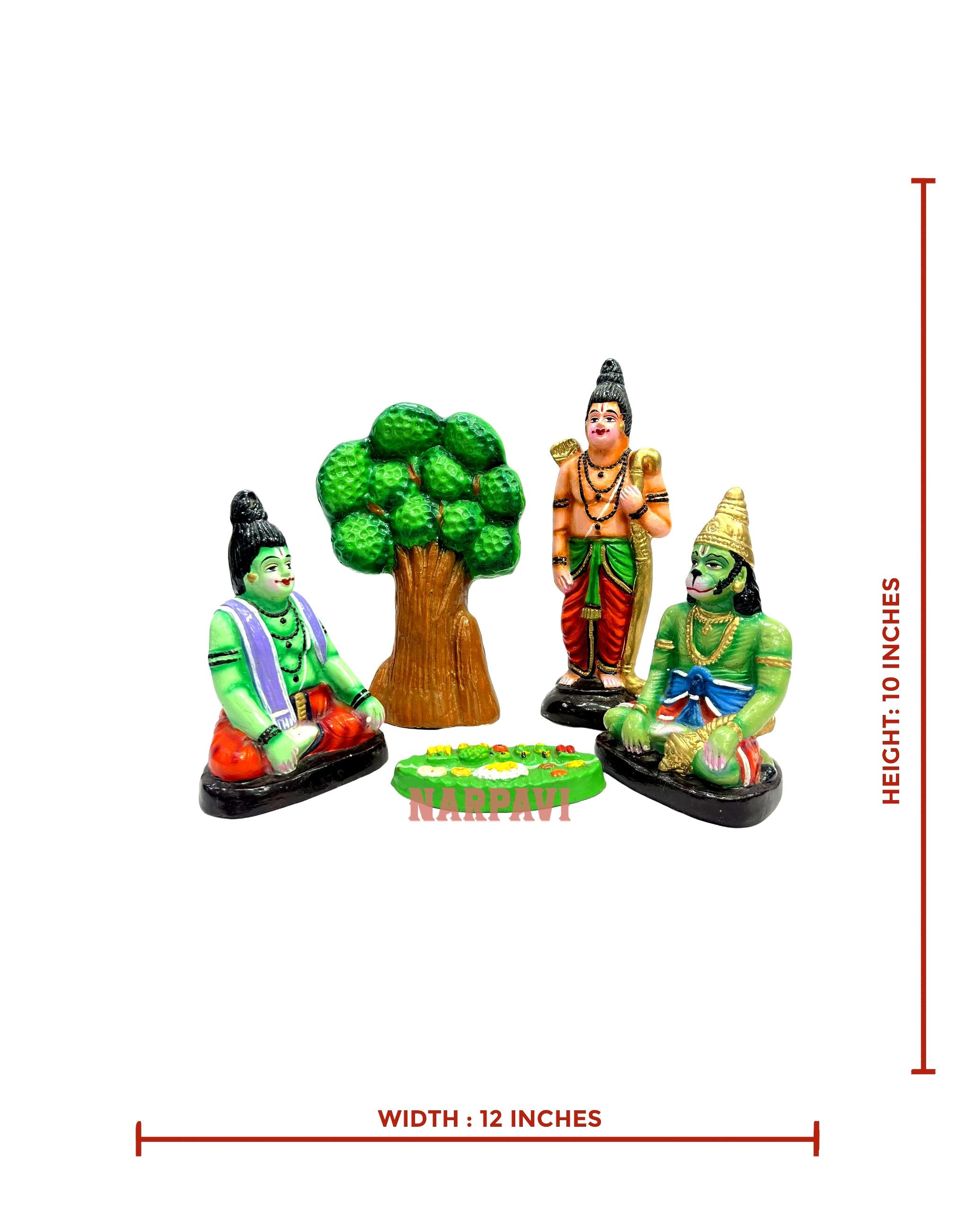 Ramar Hanuman Bhojanam Set