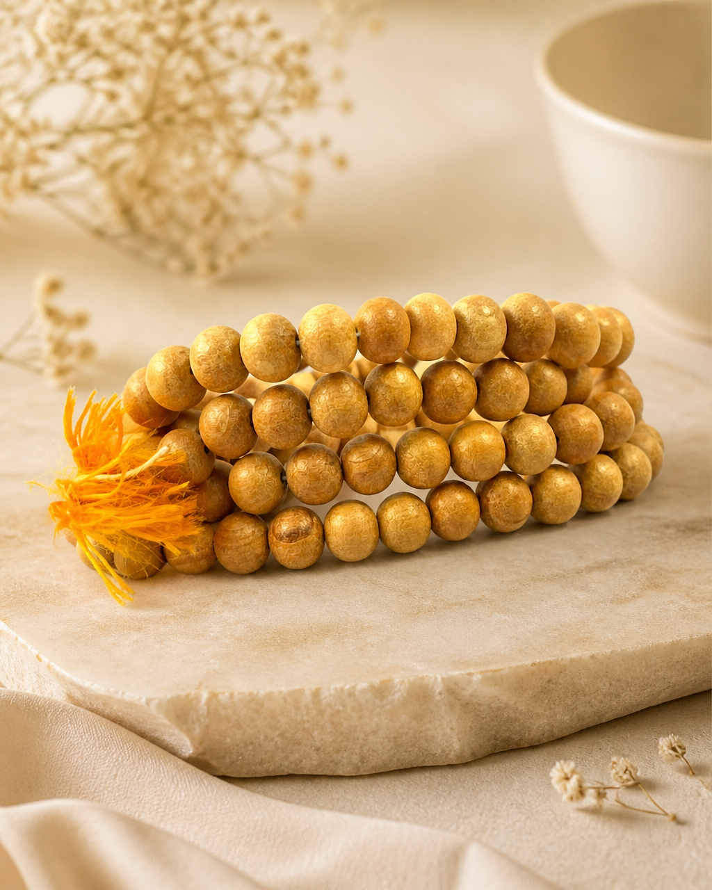 Sandalwood Mala 10Mm
