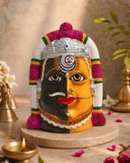 Colorful Kaaleshwar Narayan decor sculpture with intricate design and detailing