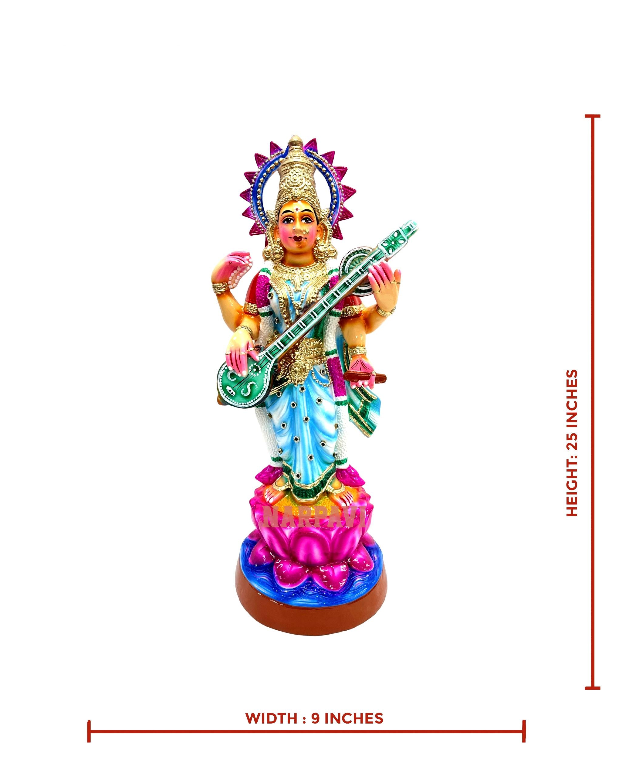 Standing Saraswathi