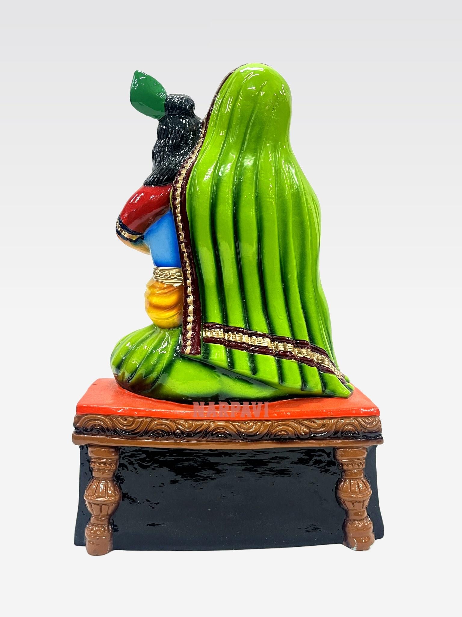 Yasodha Giving Food To Krishna